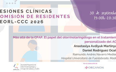 3ª Sesión Clínica – Comisión de Residentes SEORL-CCC 2026