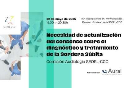 Necesidad de actualización del consenso sobre el diagnóstico y tratamiento de la Sordera Súbita