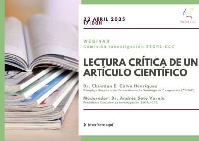 Lectura crítica de un artículo científico