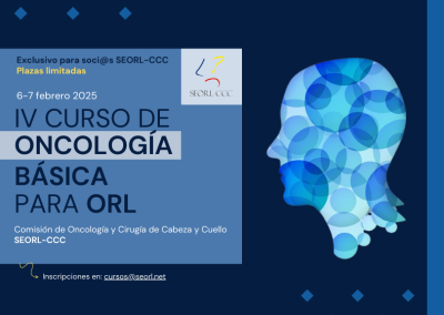 IV Curso de oncología básica para ORL