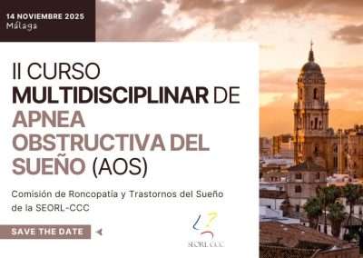 II Curso Multidisciplinar de Apnea Obstructiva del Sueño (AOS)