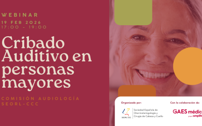 Webinar “Cribado auditivo en personas mayores”
