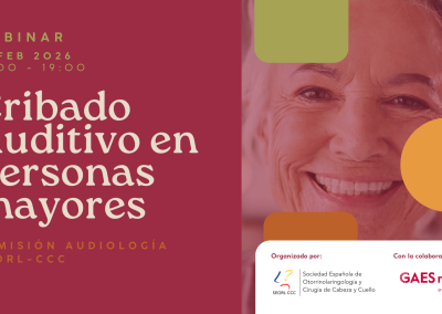 Webinar “Cribado Auditivo en personas mayores”