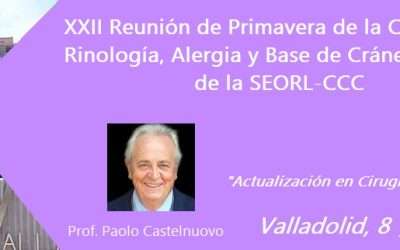 XXII Reunión de Primavera de la Comisión de Rinología, Alergia y Base de Cráneo Anterior