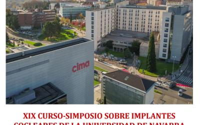 XIX CURSO-SIMPOSIO SOBRE IMPLANTES  COCLEARES DE LA UNIVERSIDADA DE NAVARRA