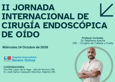 II Jornada internacional de Cirugía endoscópica de oído