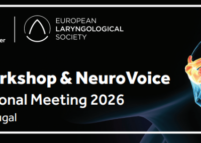Workshop de la Sociedad Europea de Laringología- Neurovoice