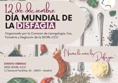 Día Mundial de la Disfagia 2023 “Normalicemos la disfagia”