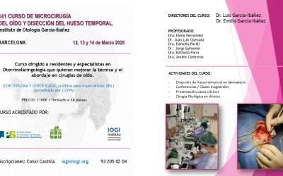 Curso de microcirugía del oído y disección del hueso temporal