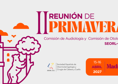 II Reunión de Primavera de Audiología y Otología