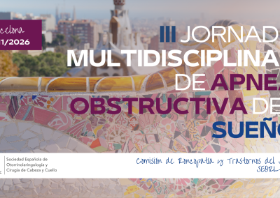 III Jornada Multidisciplinar de Apnea Obstructiva del Sueño