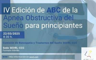 IV Edición de ABC de la Apnea Obstructiva del Sueño para principiantes