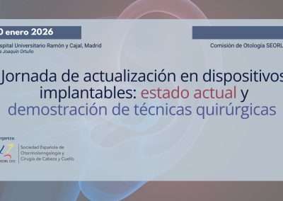 Jornada de actualización en dispositivos implantables: estado actual y demostración de técnicas quirúrgicas