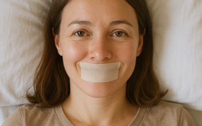 Mouth taping: riesgos y recomendaciones sobre esta práctica respiratoria durante el sueño