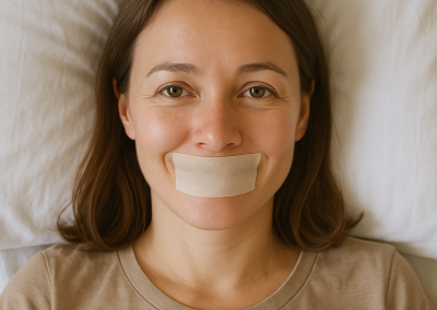 Mouth taping: riesgos y recomendaciones sobre esta práctica respiratoria durante el sueño