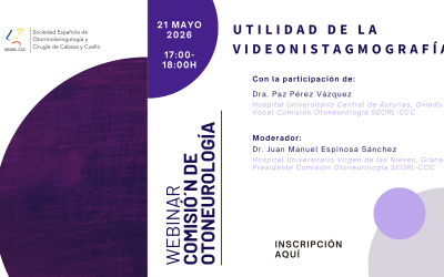 Webinar “Utilidad de la Videonistagmografía”