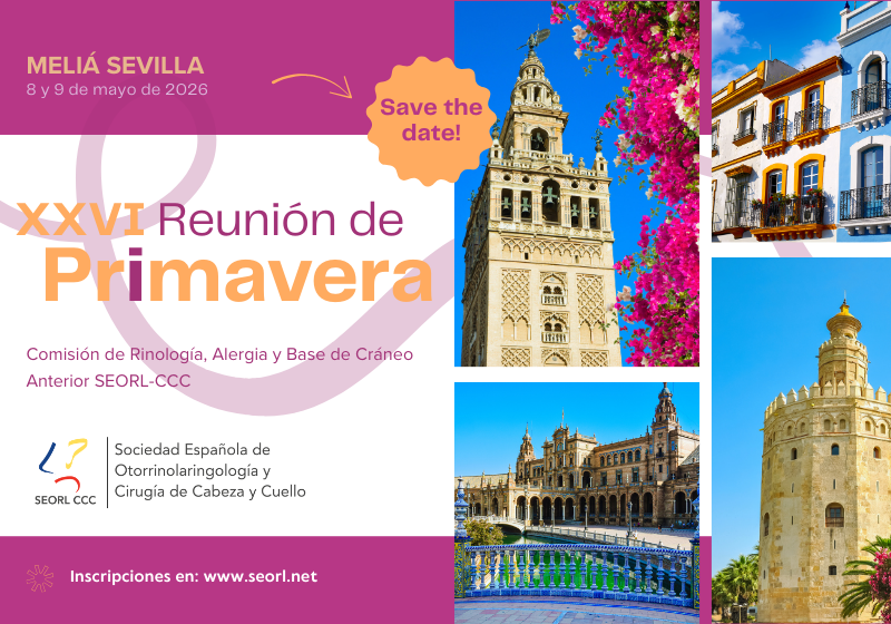 REUNIÓN DE PRIMAVERA RINOLOGÍA 2026_web_save the date