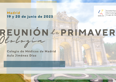 Reunión de Primavera Comisión de Otología