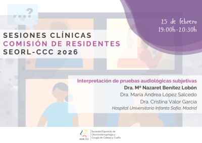 1ª Sesión Clínica Comisión de Residentes SEORL-CCC