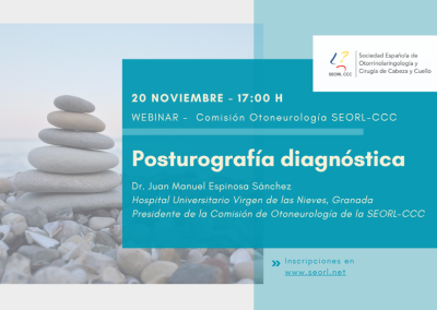 Webinar “Posturografía diagnóstica”