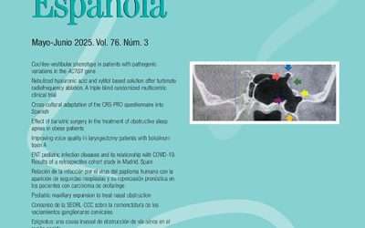 Acta Otorrinolaringológica Española aumenta su factor de impacto a 1,1