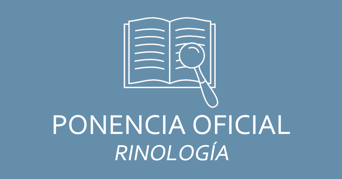 Ponencia oficial – Rinología
